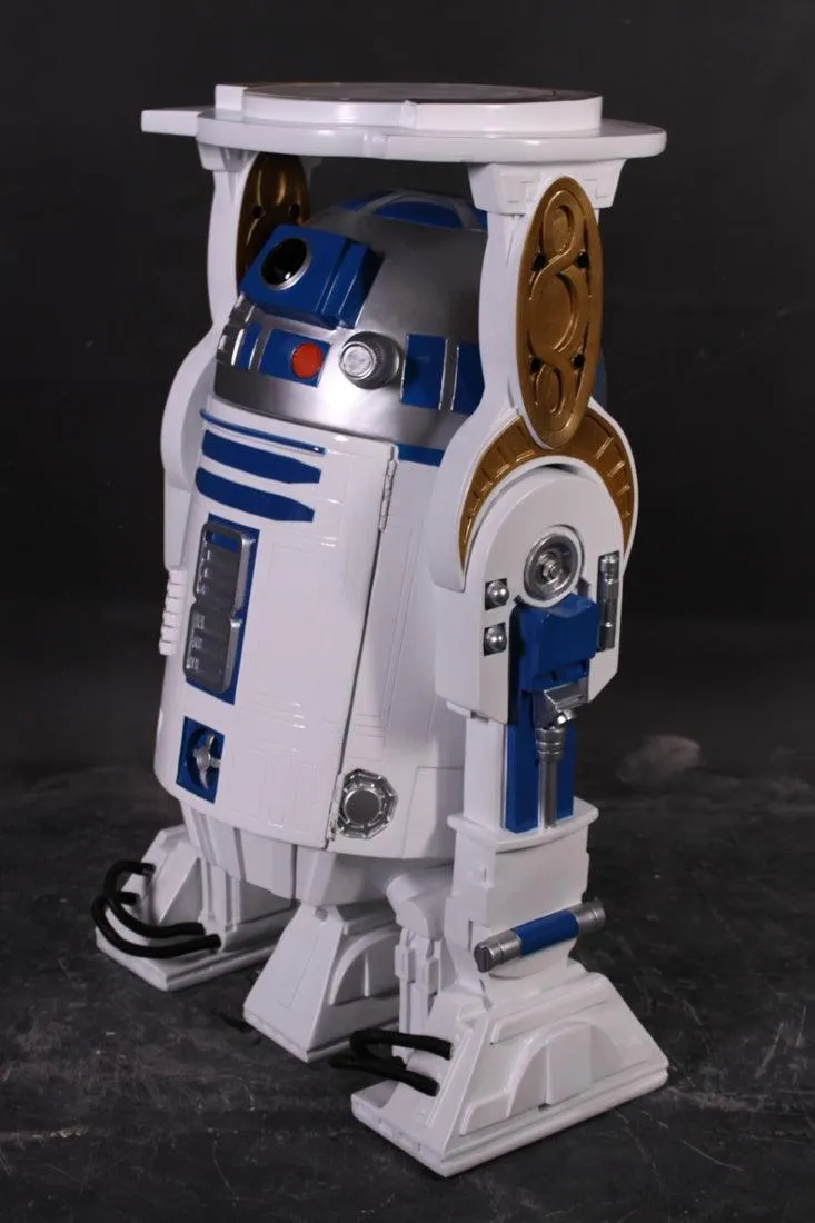 Space Robot Wine Holder Table Life Size Statue