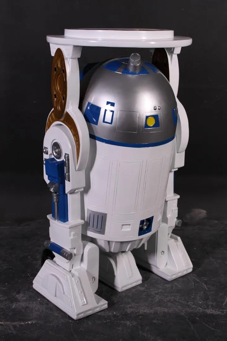 Space Robot Wine Holder Table Life Size Statue