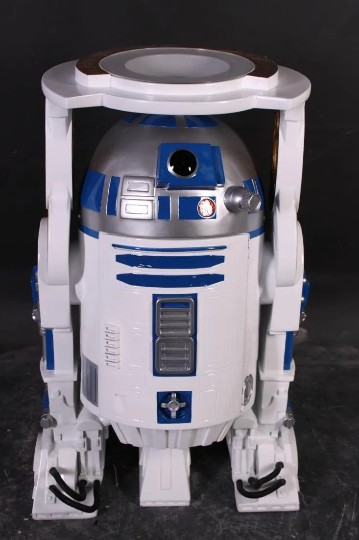 Space Robot Wine Holder Table Life Size Statue