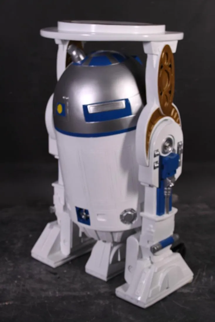 Space Robot Wine Holder Table Life Size Statue