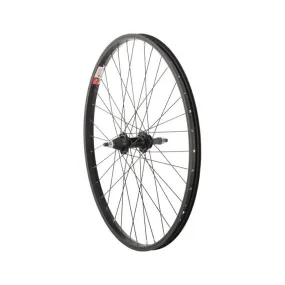 Sta Tru 24 Rear Wheel Nutted/Solid-Axle Black