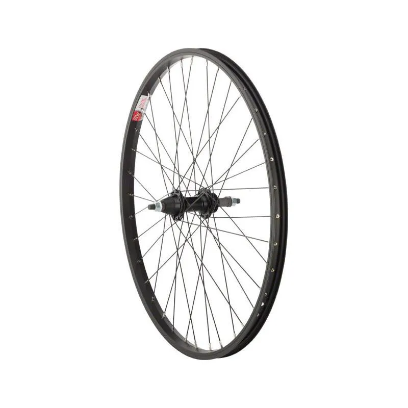 Sta Tru 24 Rear Wheel Nutted/Solid-Axle Black