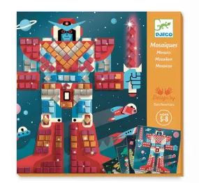 Sticker Mosaic Craft Kit Space Battle
