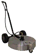 Surface Spinner 4000 PSI @ 8.0 GPM 24" Surface cleaners with Deublin Swivel