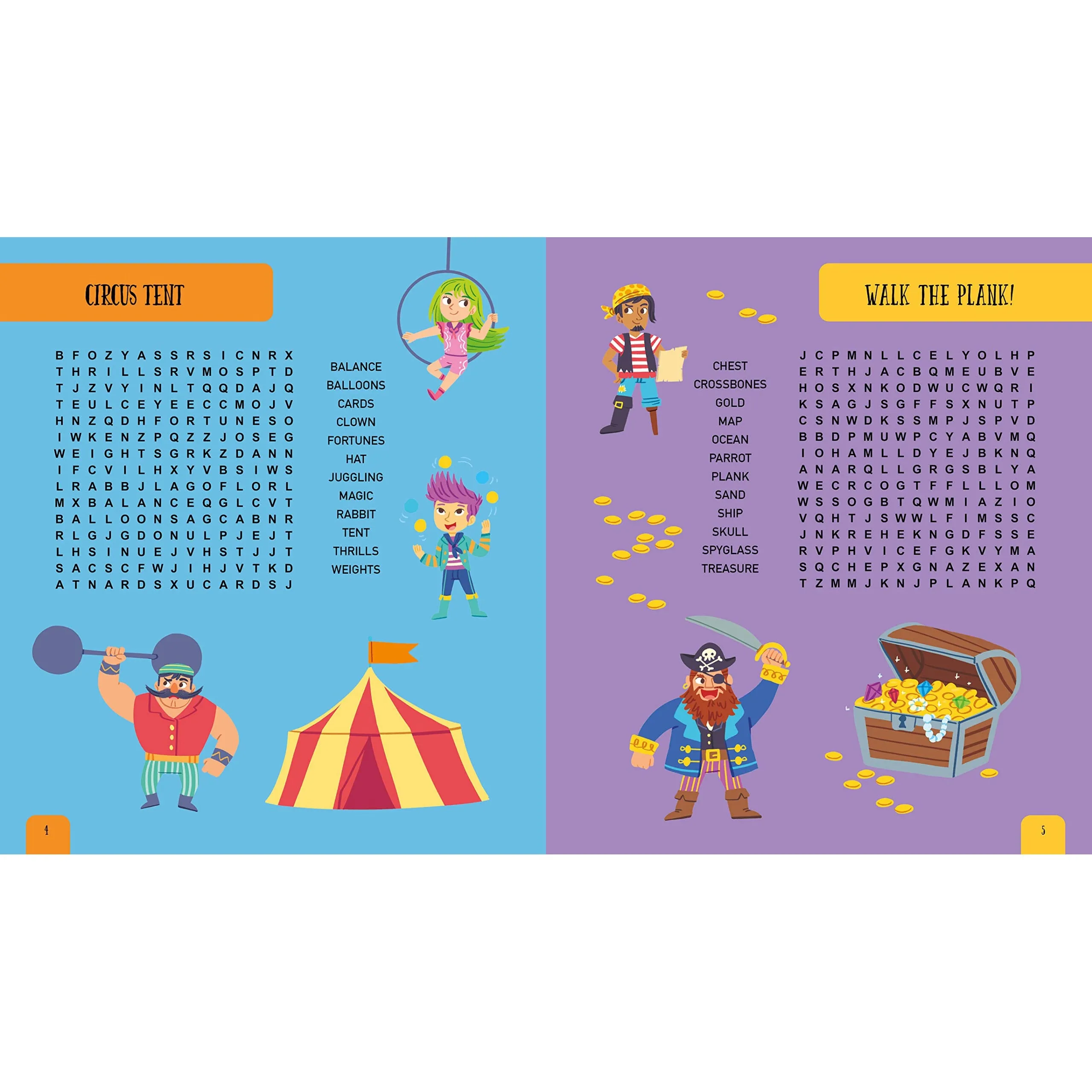 the kids' book of word search: 82 fun-packed word puzzles
