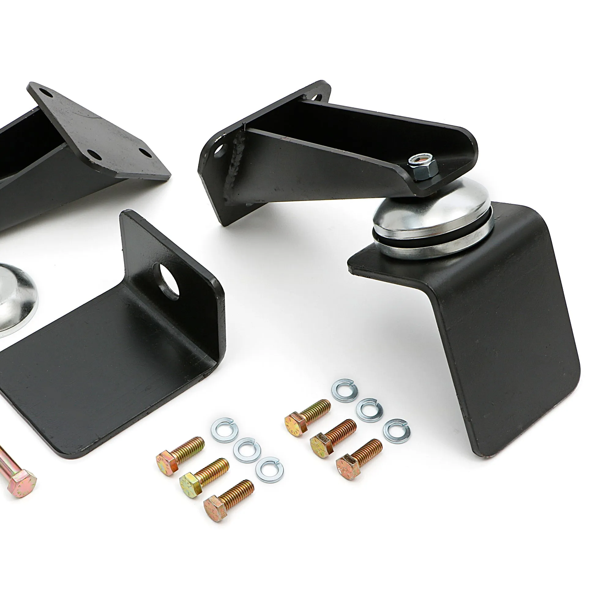 Trans-Dapt Biscuit Style Motor Mount - Weld-On - 24 in to 30 in Frame Widths - Chevy V8