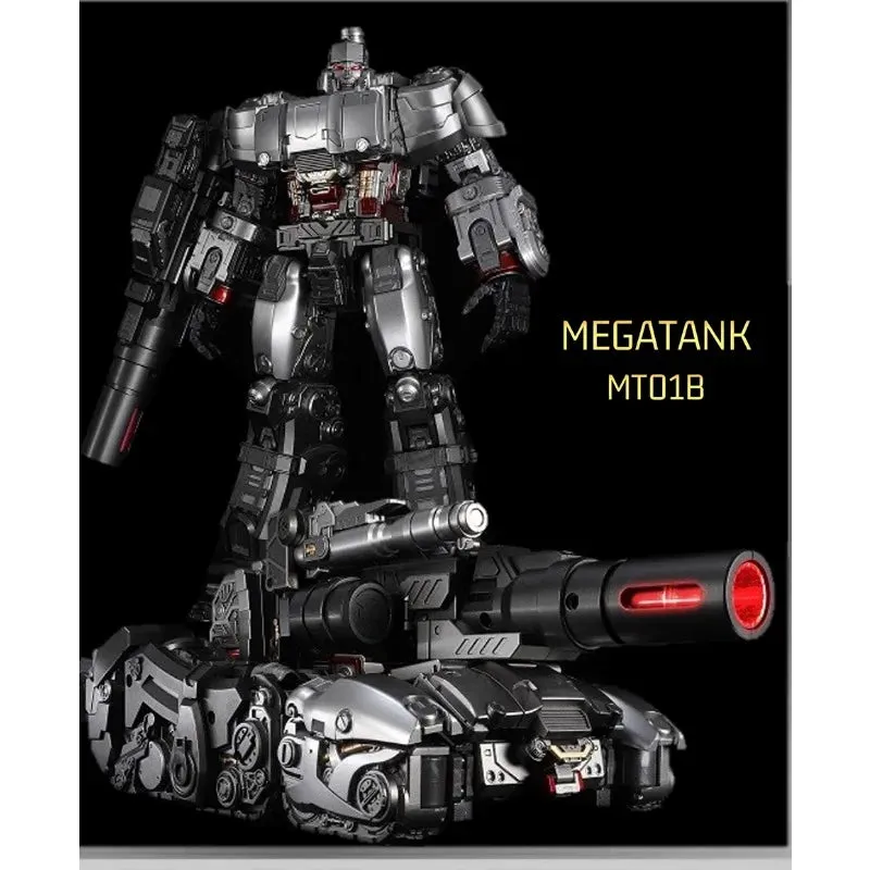 Transformation MEGATANK MT-01B MT01B Tank Might Dictator  Robot Alloy Edition Action Figure