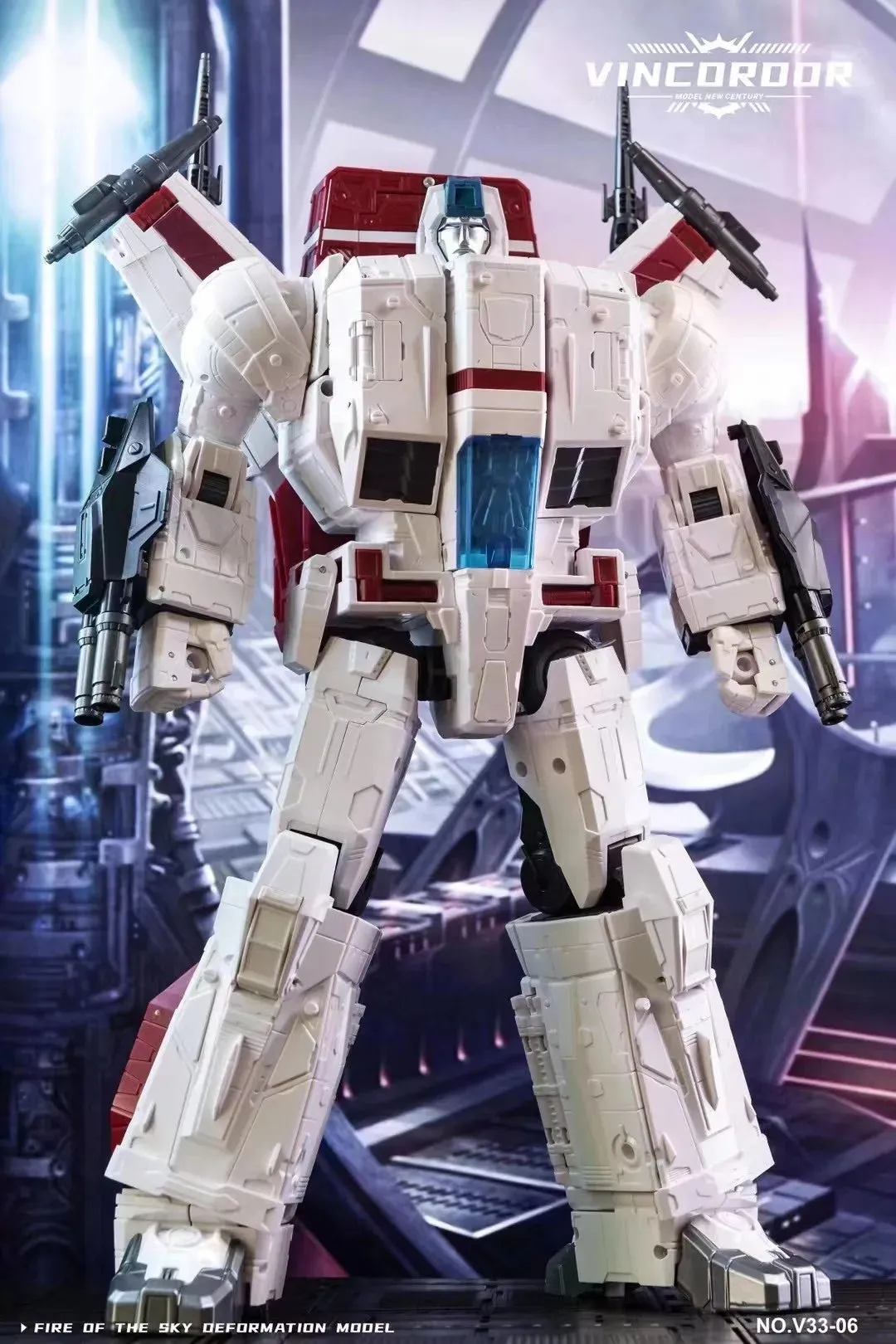 Transformation V3306 V33-06 Vincoroor Jetfire Skyfire Siege Series Ko Mp57 Mp-57 Oversion Version Action Figure Robot Toys Gifts