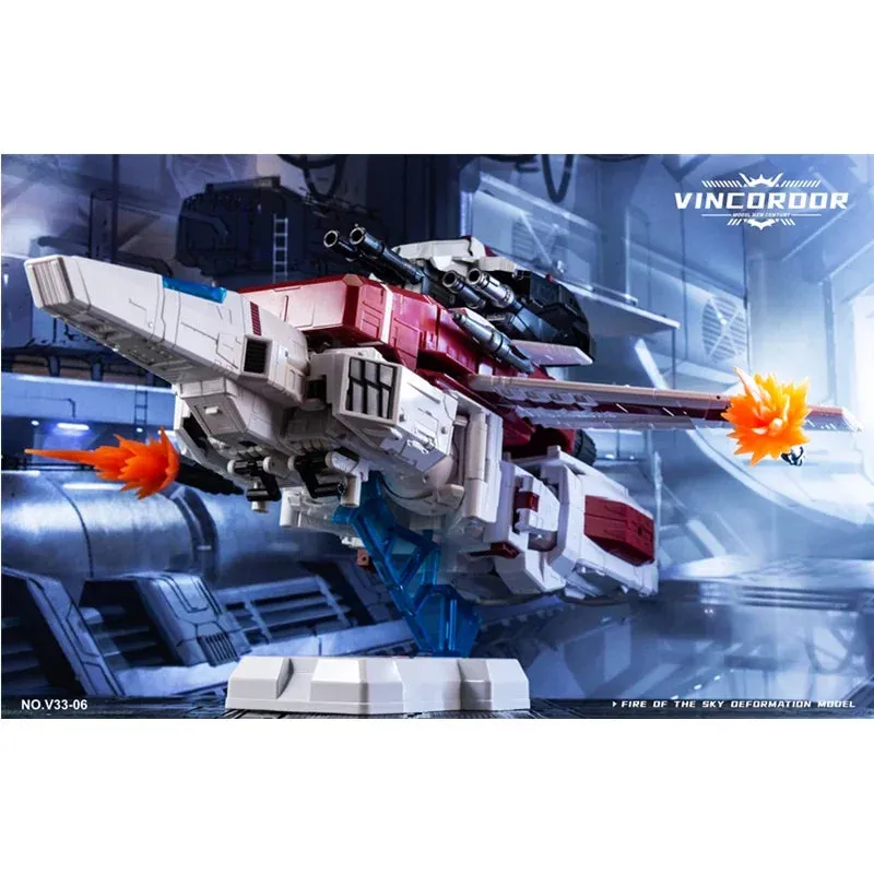 Transformation V3306 V33-06 Vincoroor Jetfire Skyfire Siege Series Ko Mp57 Mp-57 Oversion Version Action Figure Robot Toys Gifts