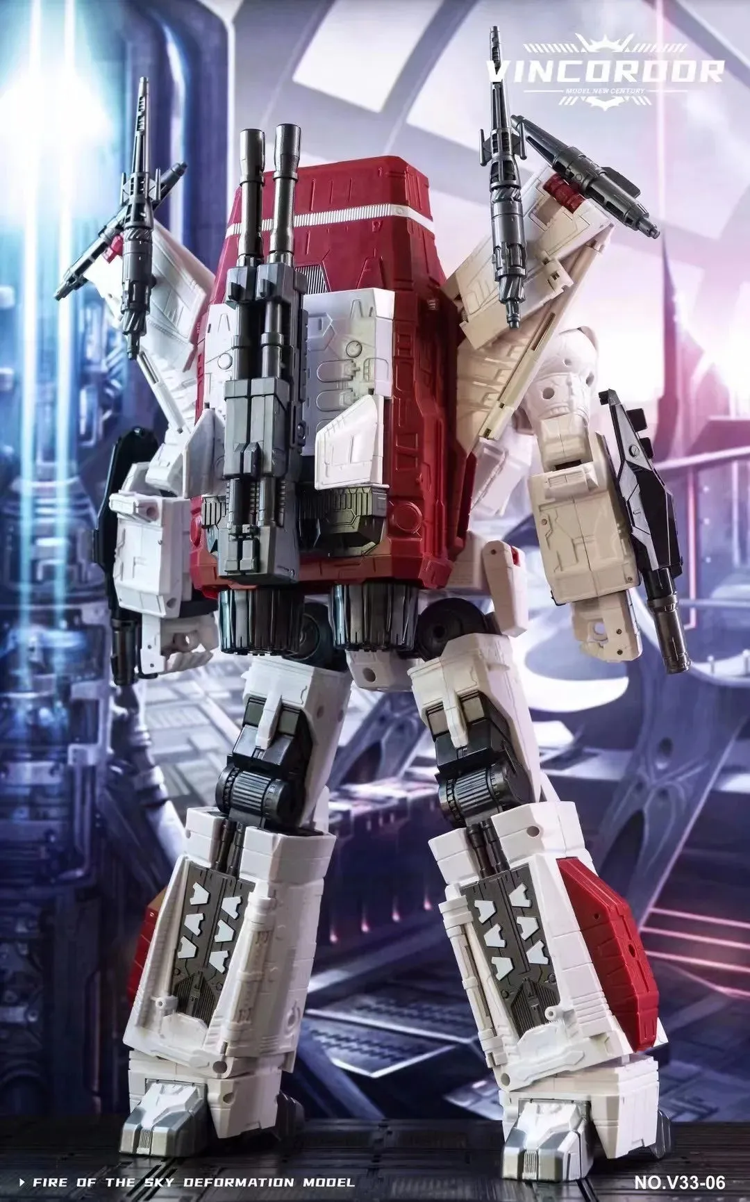 Transformation V3306 V33-06 Vincoroor Jetfire Skyfire Siege Series Ko Mp57 Mp-57 Oversion Version Action Figure Robot Toys Gifts