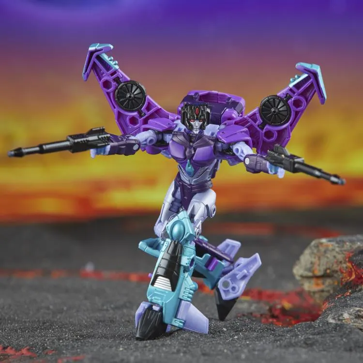 Transformers Generations Legacy United Deluxe Class Cyberverse Universe Slipstream Action Figure