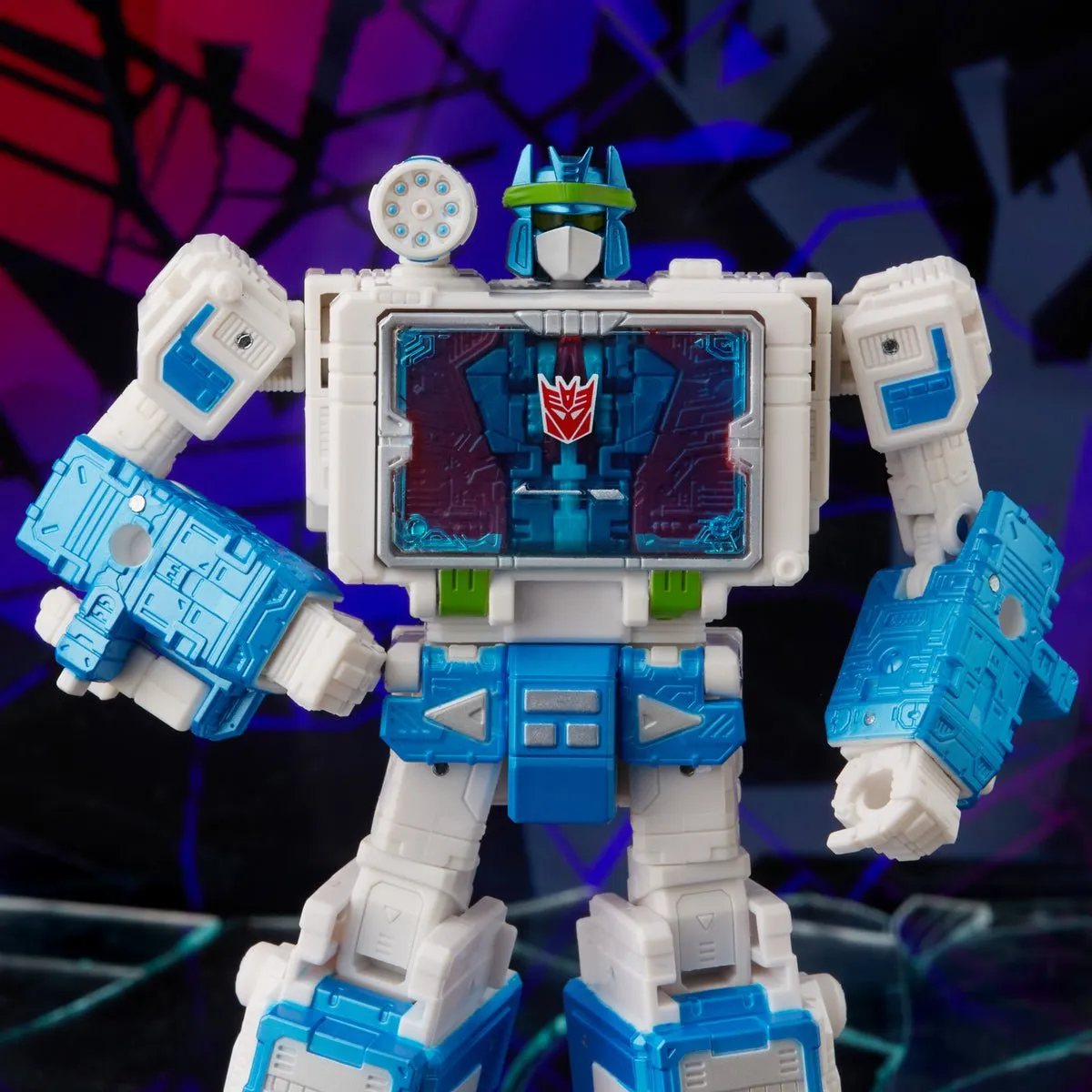 Transformers Generations Shattered Glass Soundwave (with Laserbeak & Ravage)