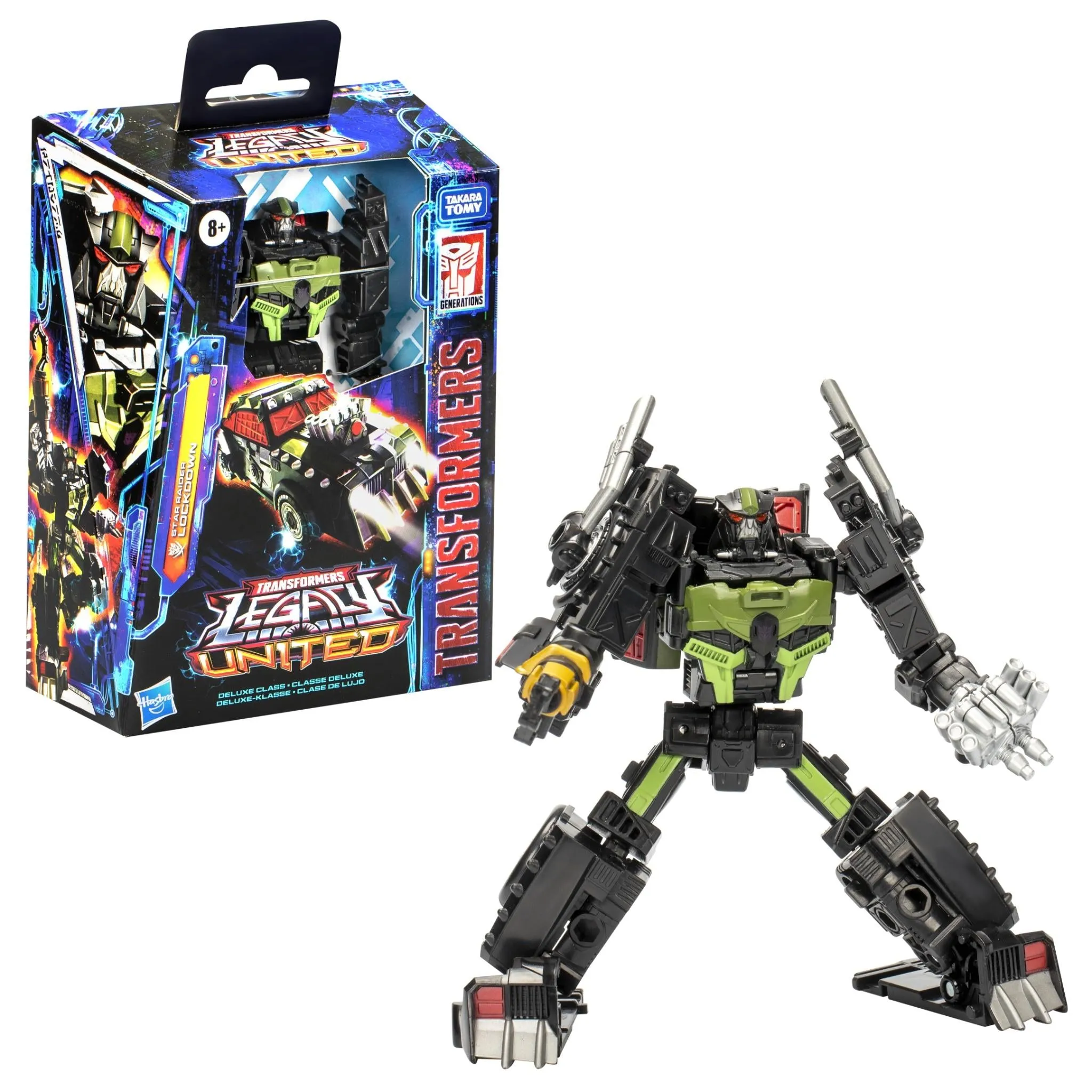 Transformers - Legacy United: Deluxe Class Star Raider Lockdown Figure