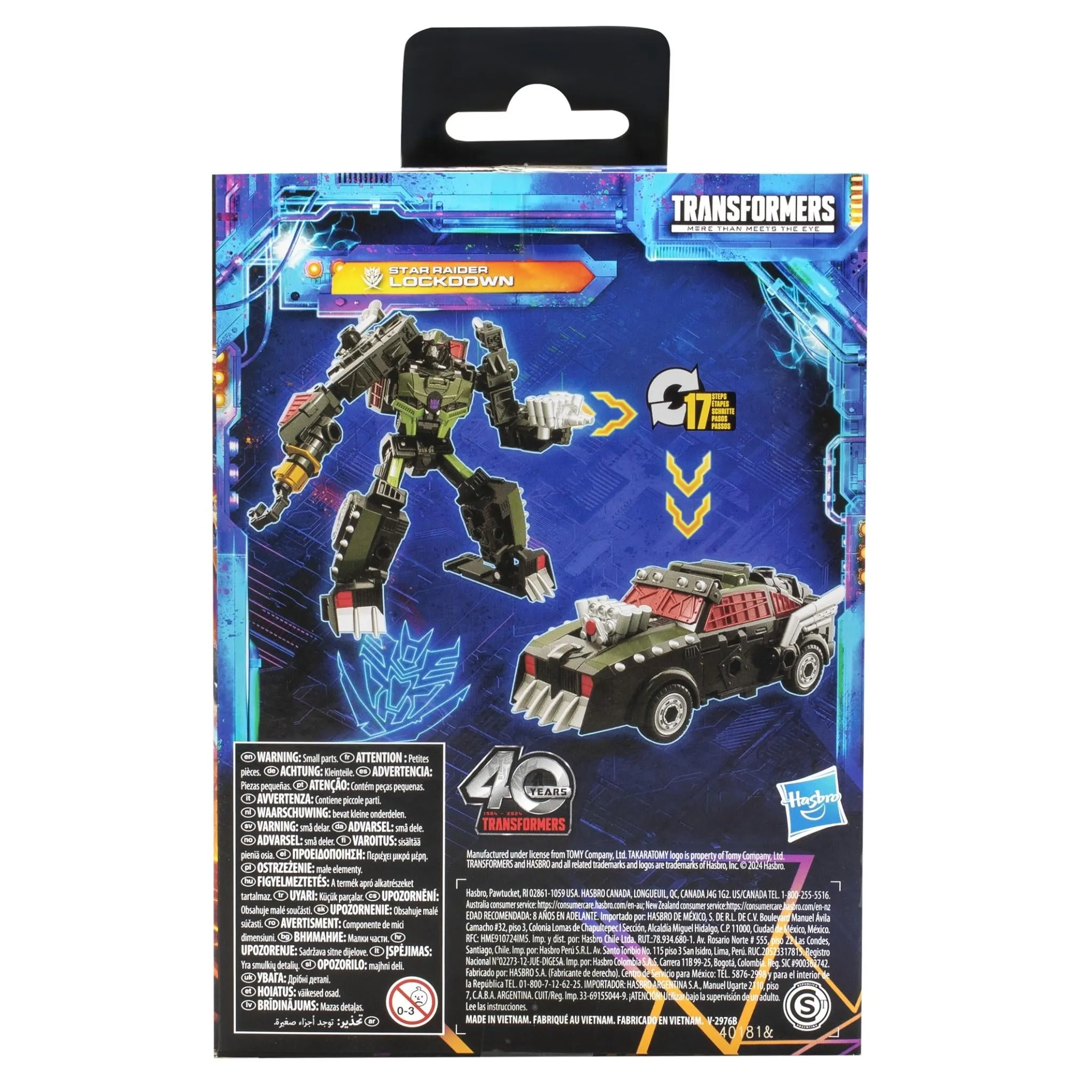 Transformers - Legacy United: Deluxe Class Star Raider Lockdown Figure