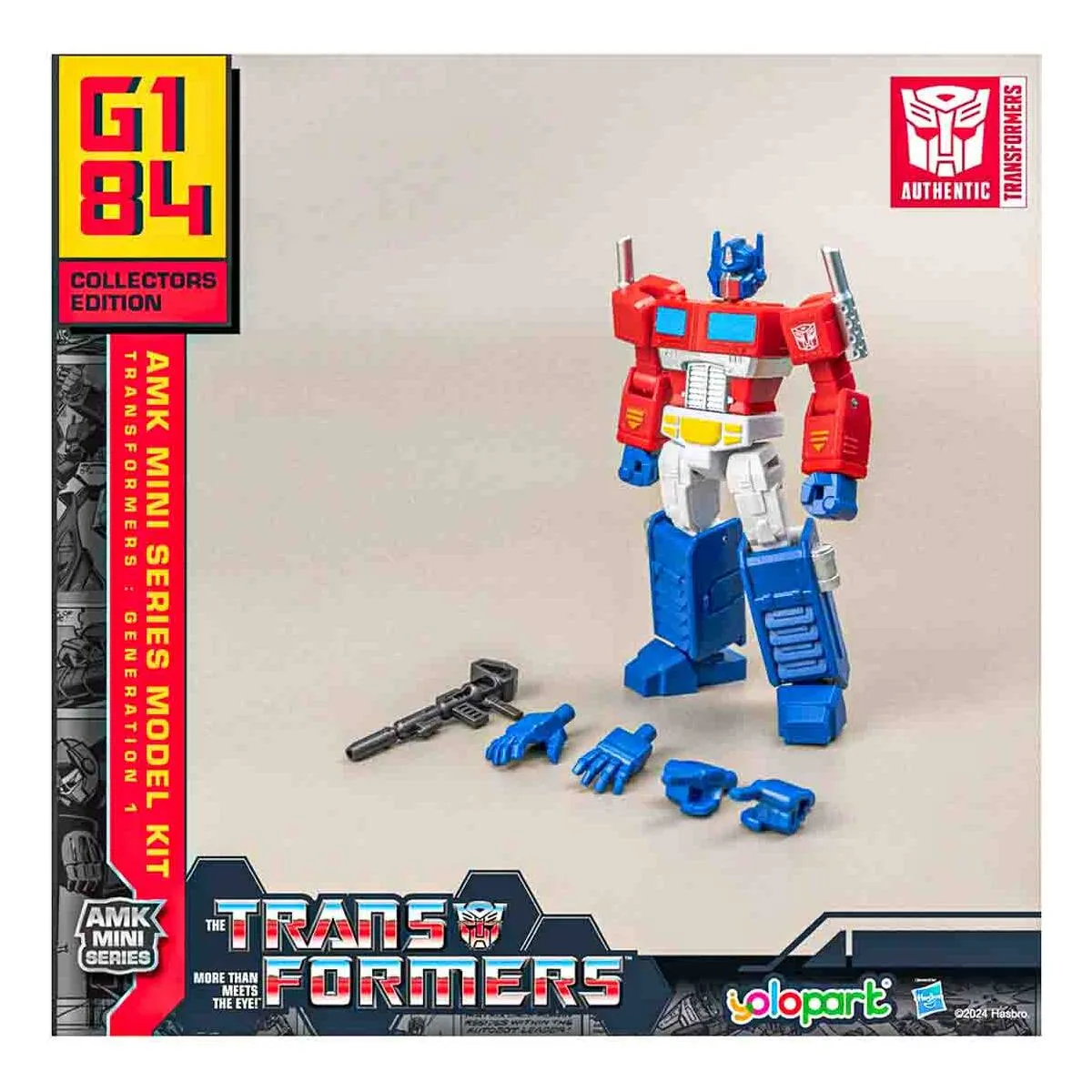 Transformers: Optimus Prime Generation One AMK Mini Series 12cm Model Kit Figure