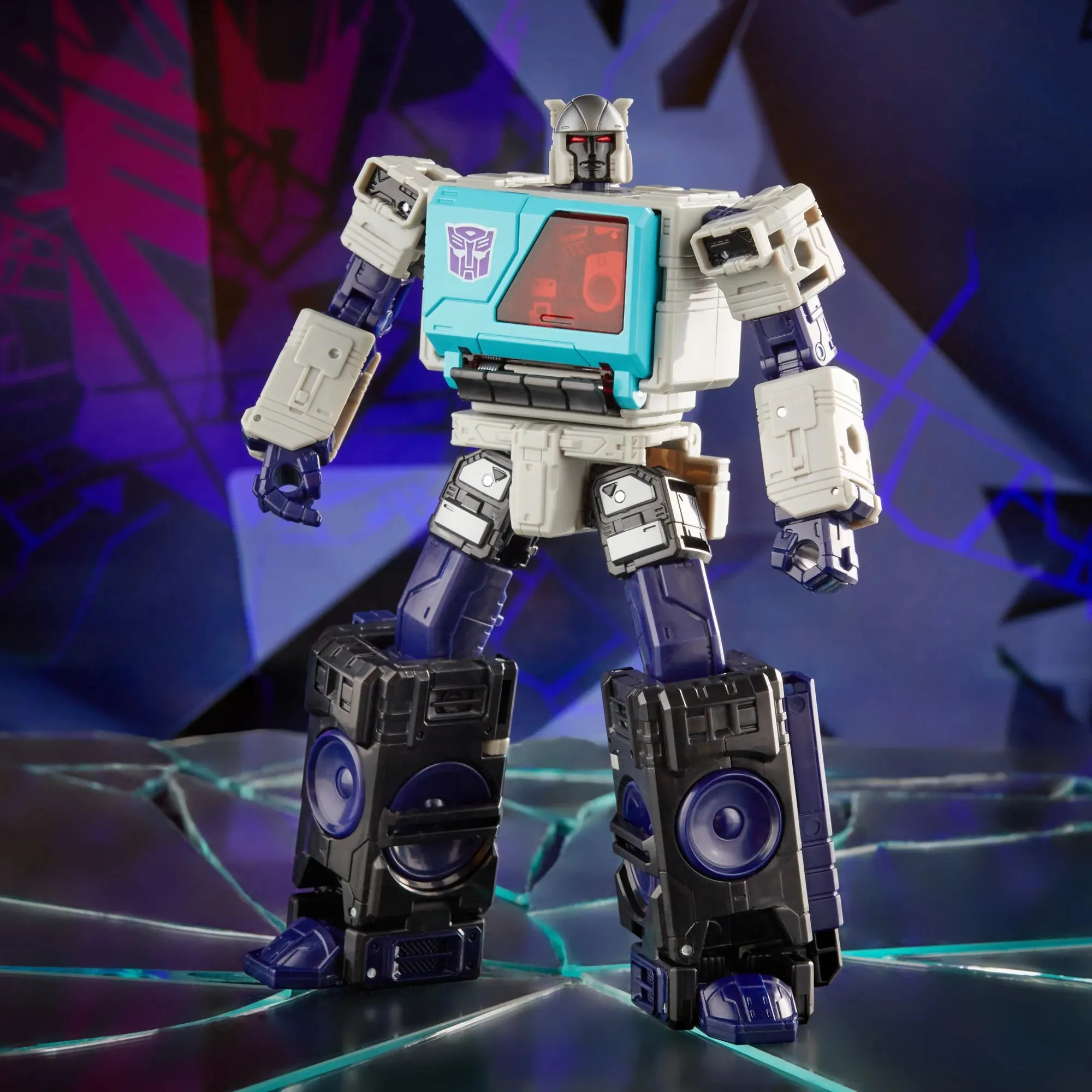 Transformers - Shattered Glass - Autobot Blaster and Autobot Rewind Exclusive Action Figures (F3926) LAST ONE!