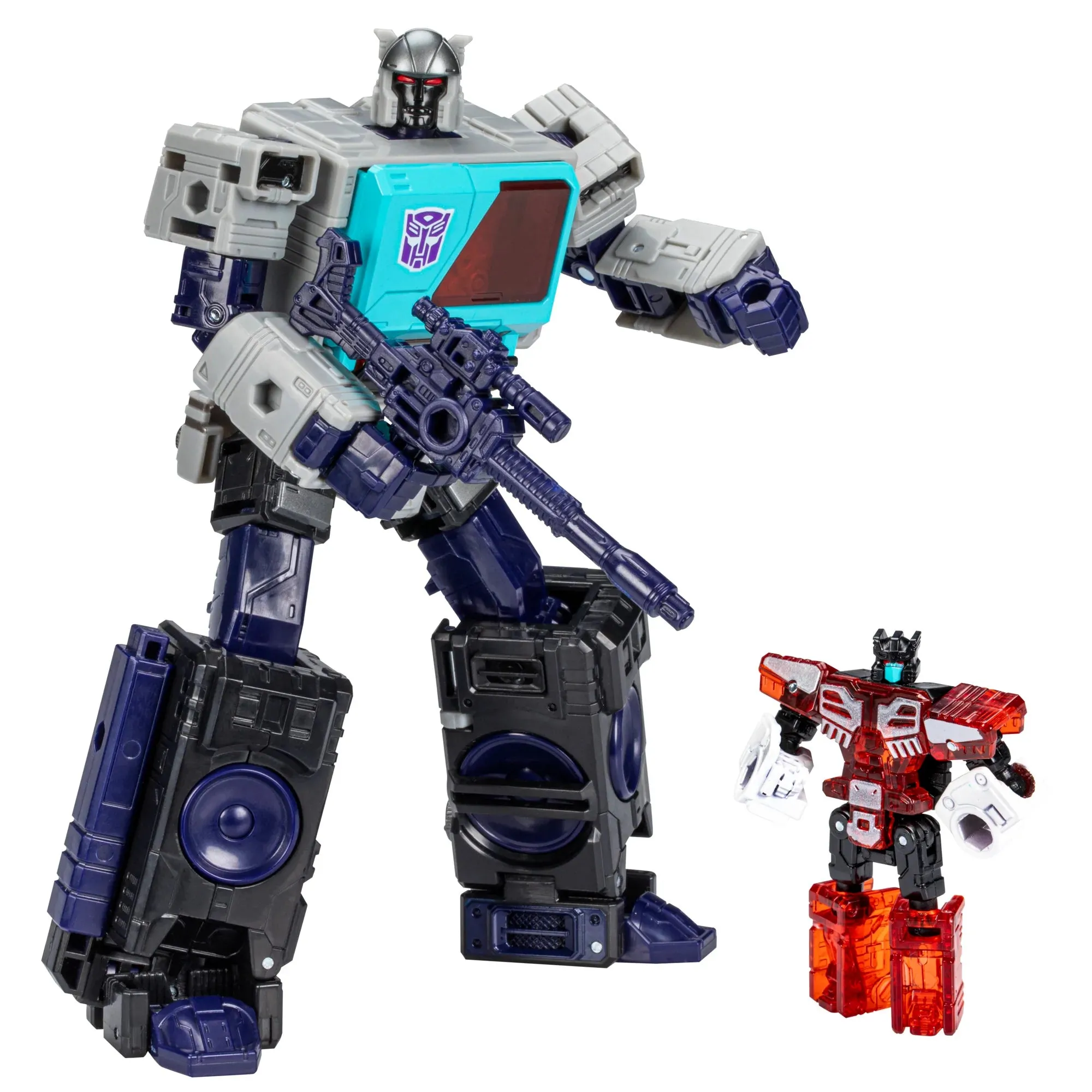 Transformers - Shattered Glass - Autobot Blaster and Autobot Rewind Exclusive Action Figures (F3926) LAST ONE!