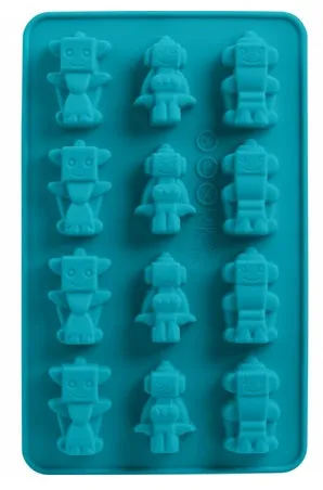 Trudeau Chocolate Mold-Robots