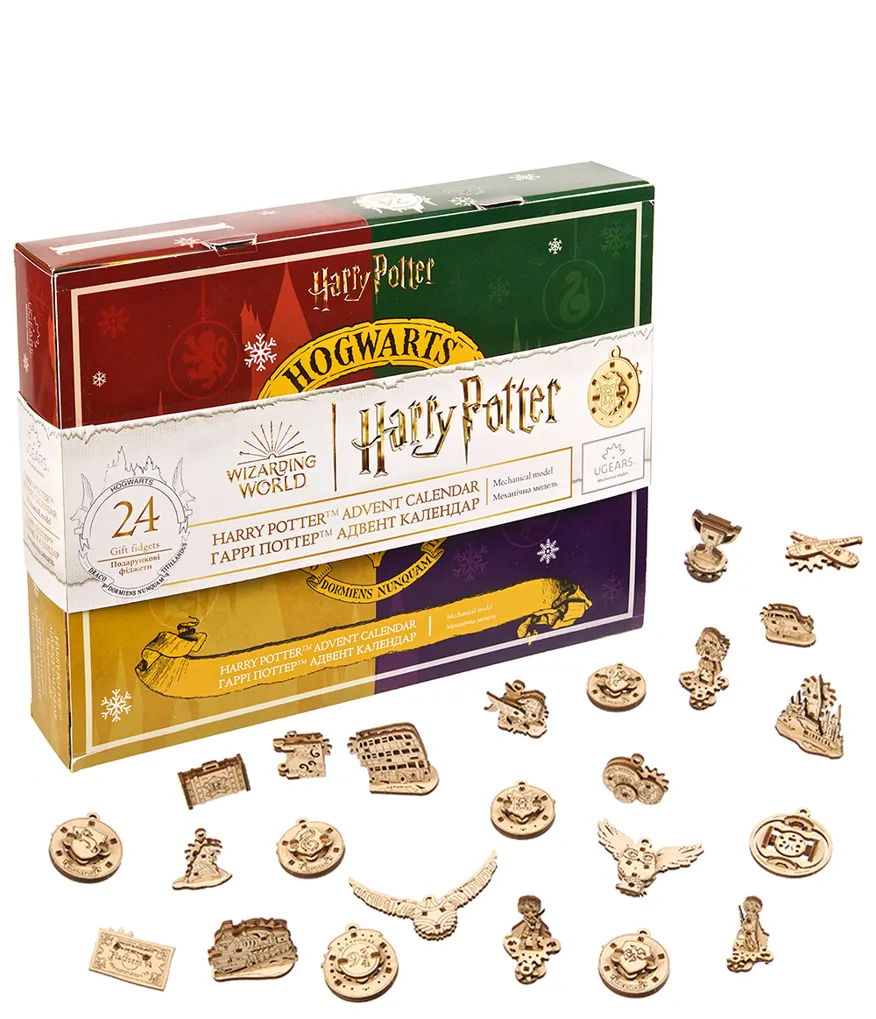 Ugears Harry Potter™ Advent Calendar ★Mechanical 3D Puzzle Kit Model Toys Gift Present Birthday Xmas Christmas Kids Adults