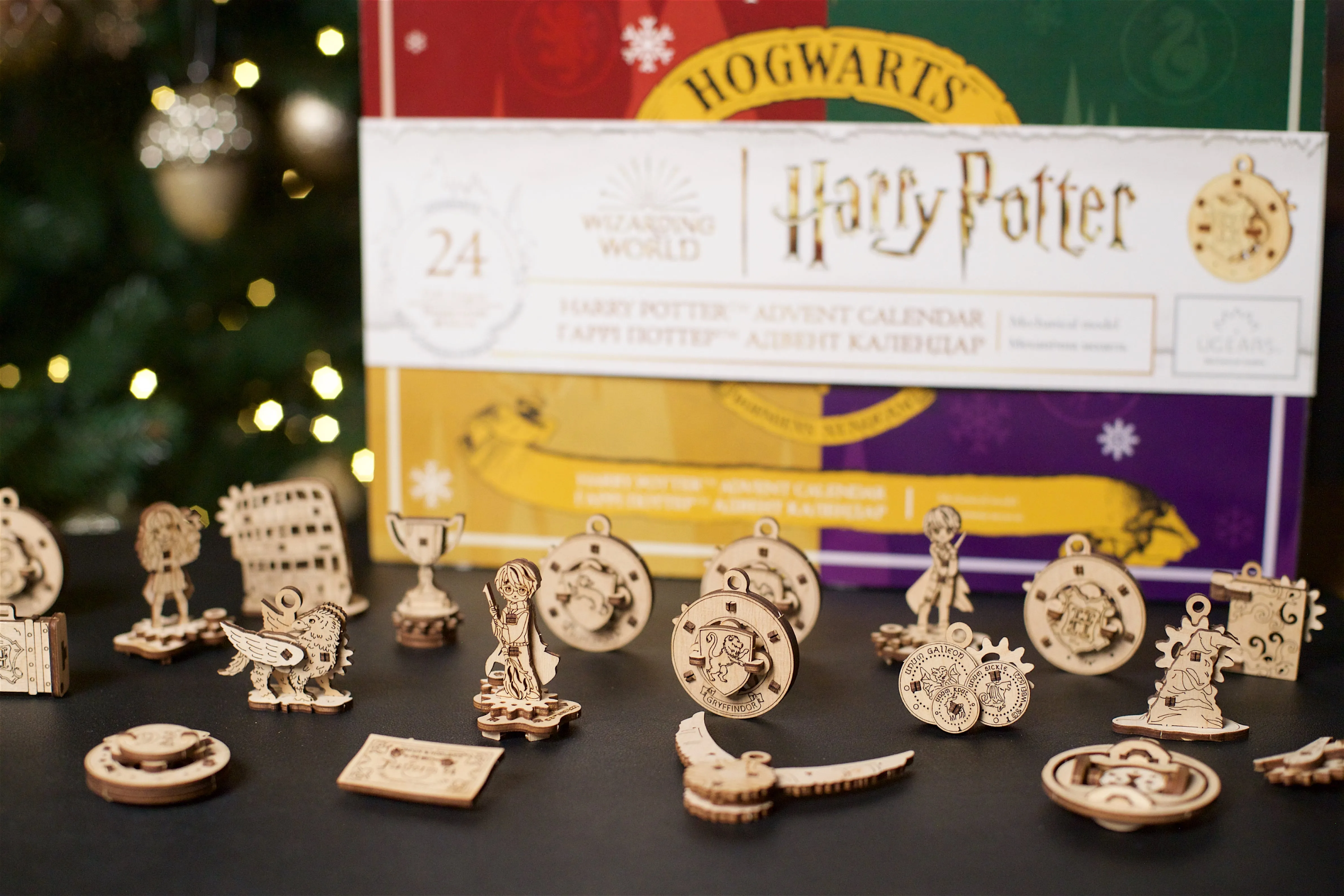 Ugears Harry Potter™ Advent Calendar ★Mechanical 3D Puzzle Kit Model Toys Gift Present Birthday Xmas Christmas Kids Adults