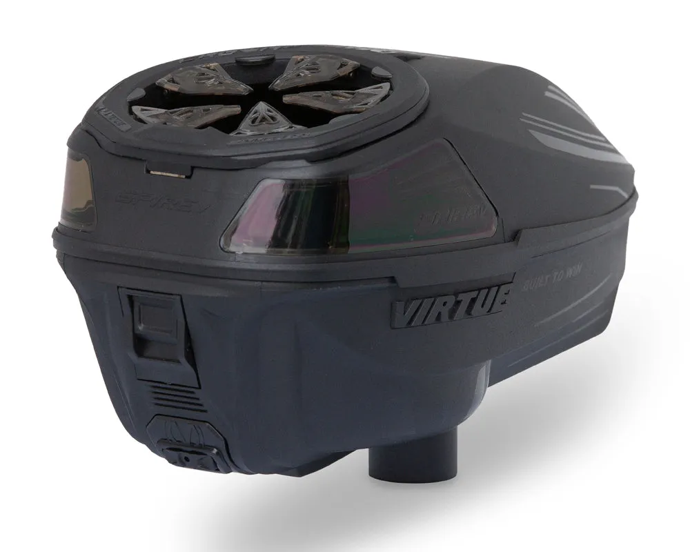 Virtue Spire V Paintball Hopper Loader Black