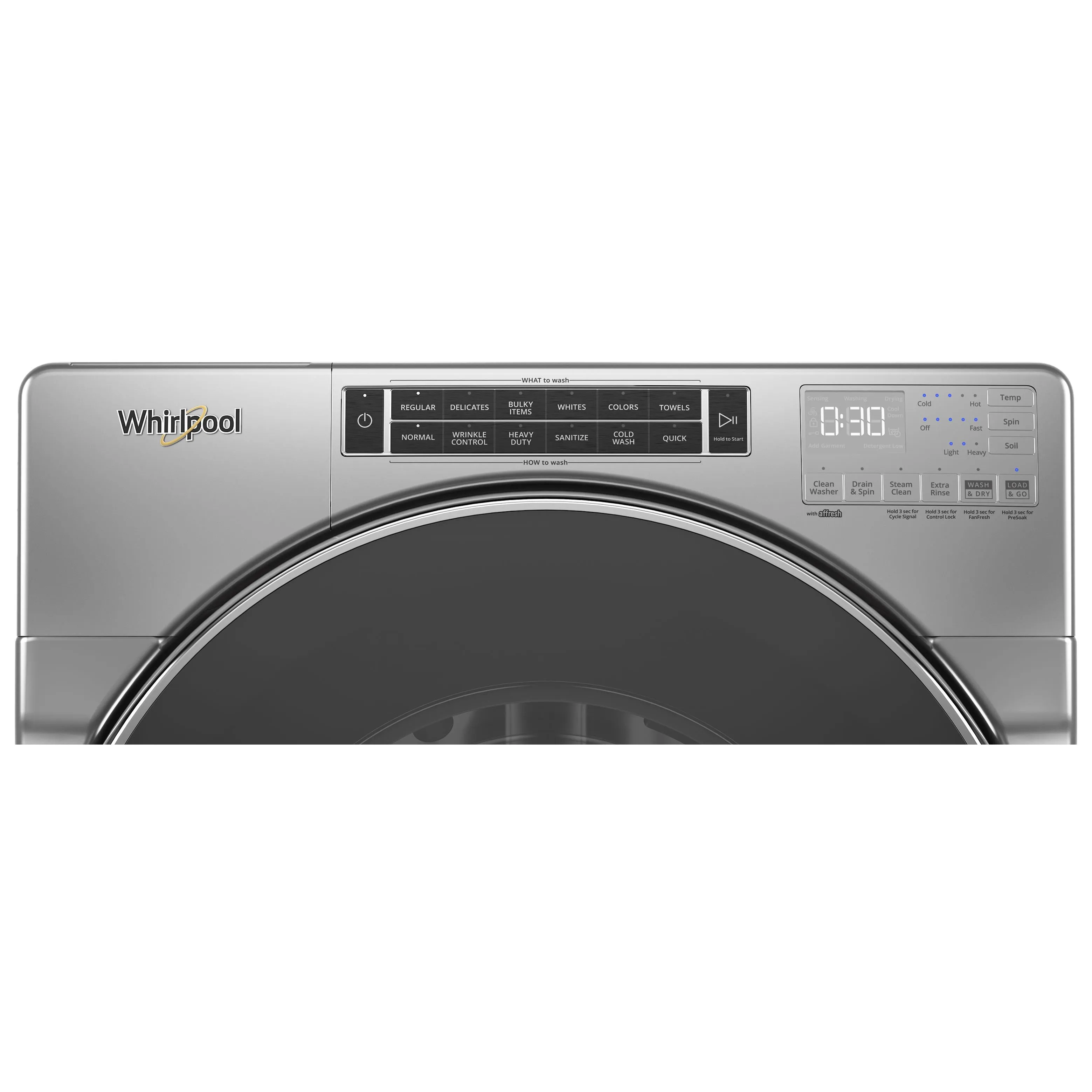 Whirlpool 5.8 cu.ft. Front Loading Washer with Load & Go™ XL Dispenser WFW8620HC