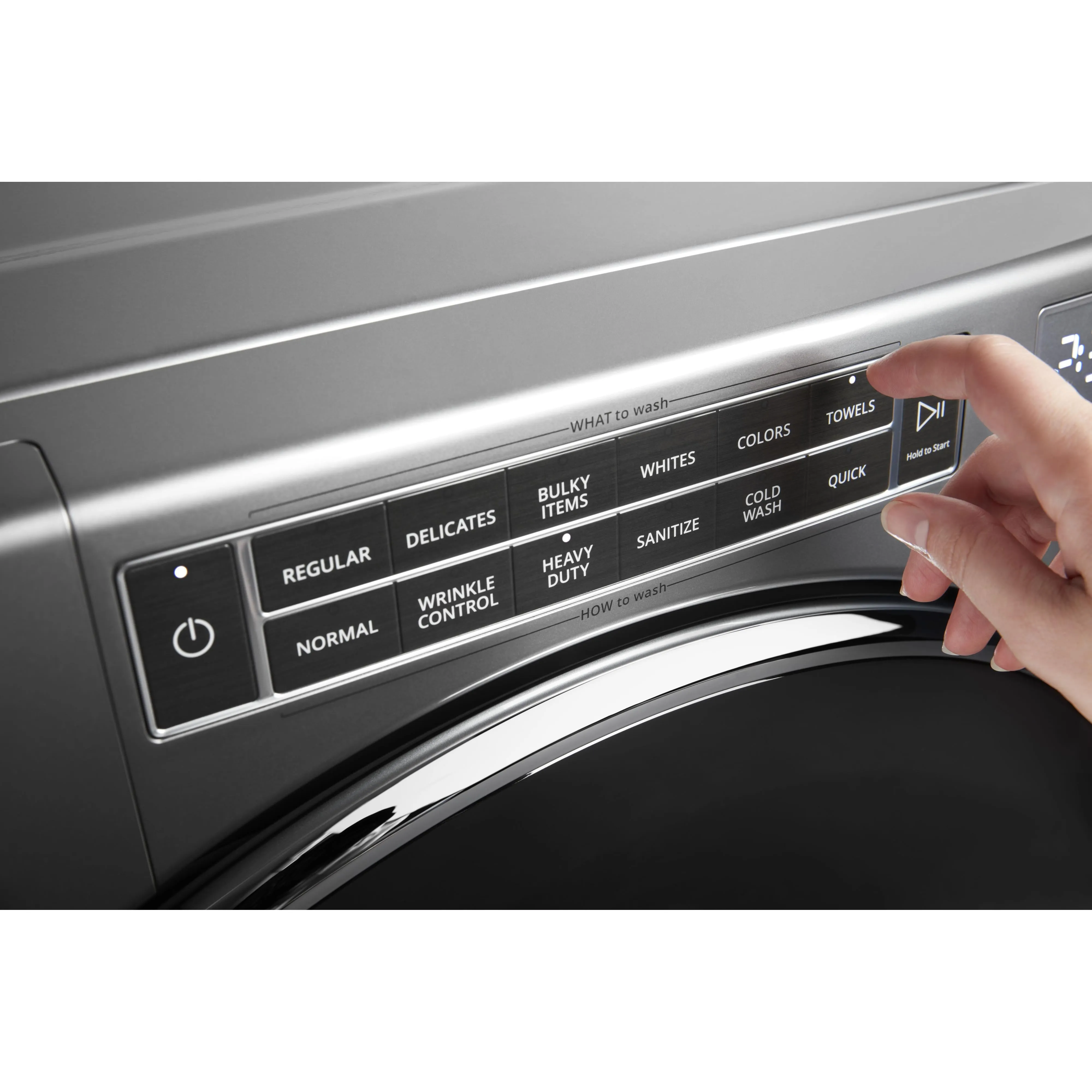 Whirlpool 5.8 cu.ft. Front Loading Washer with Load & Go™ XL Dispenser WFW8620HC