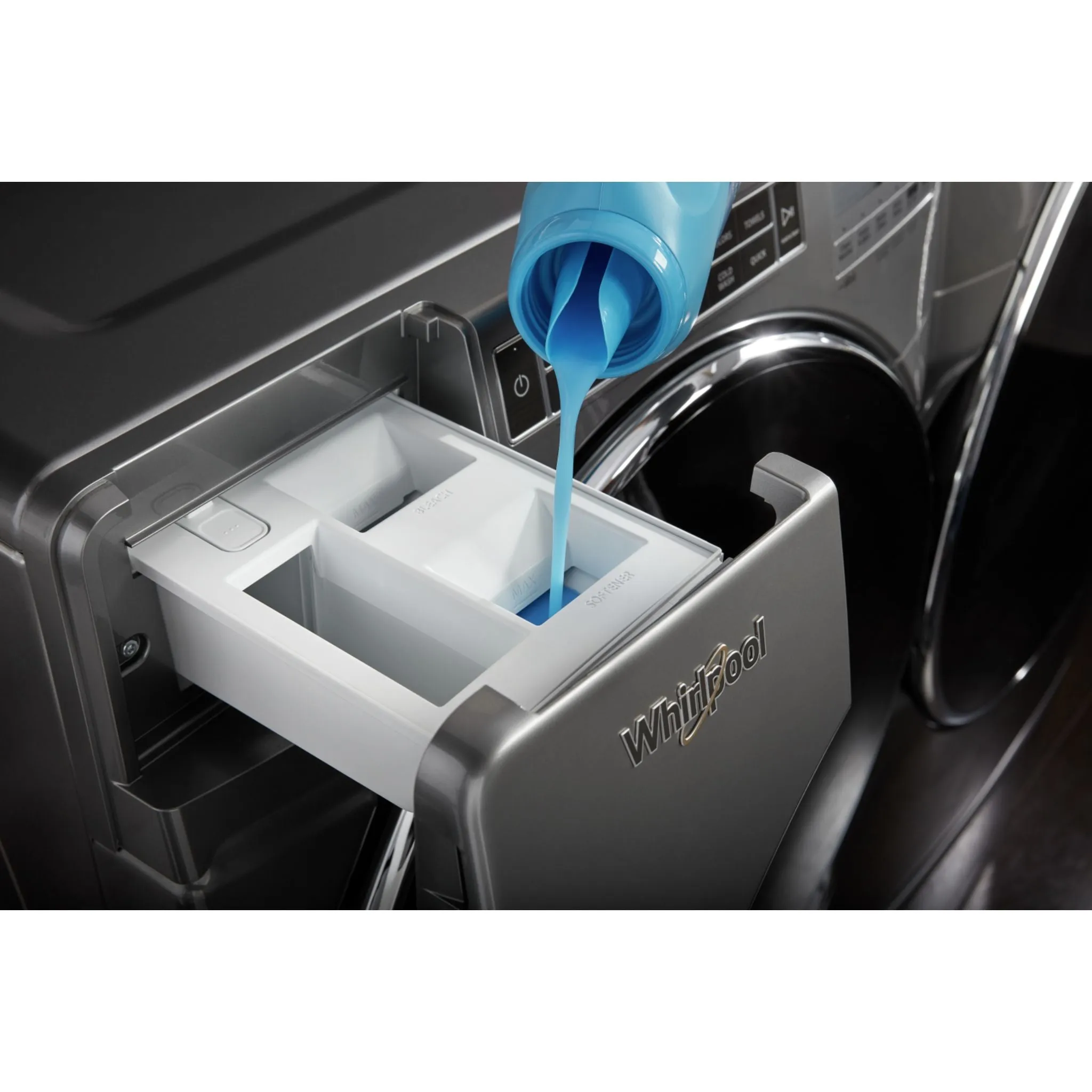 Whirlpool Front Load Washer (WFW8620HC) - Chrome Shadow