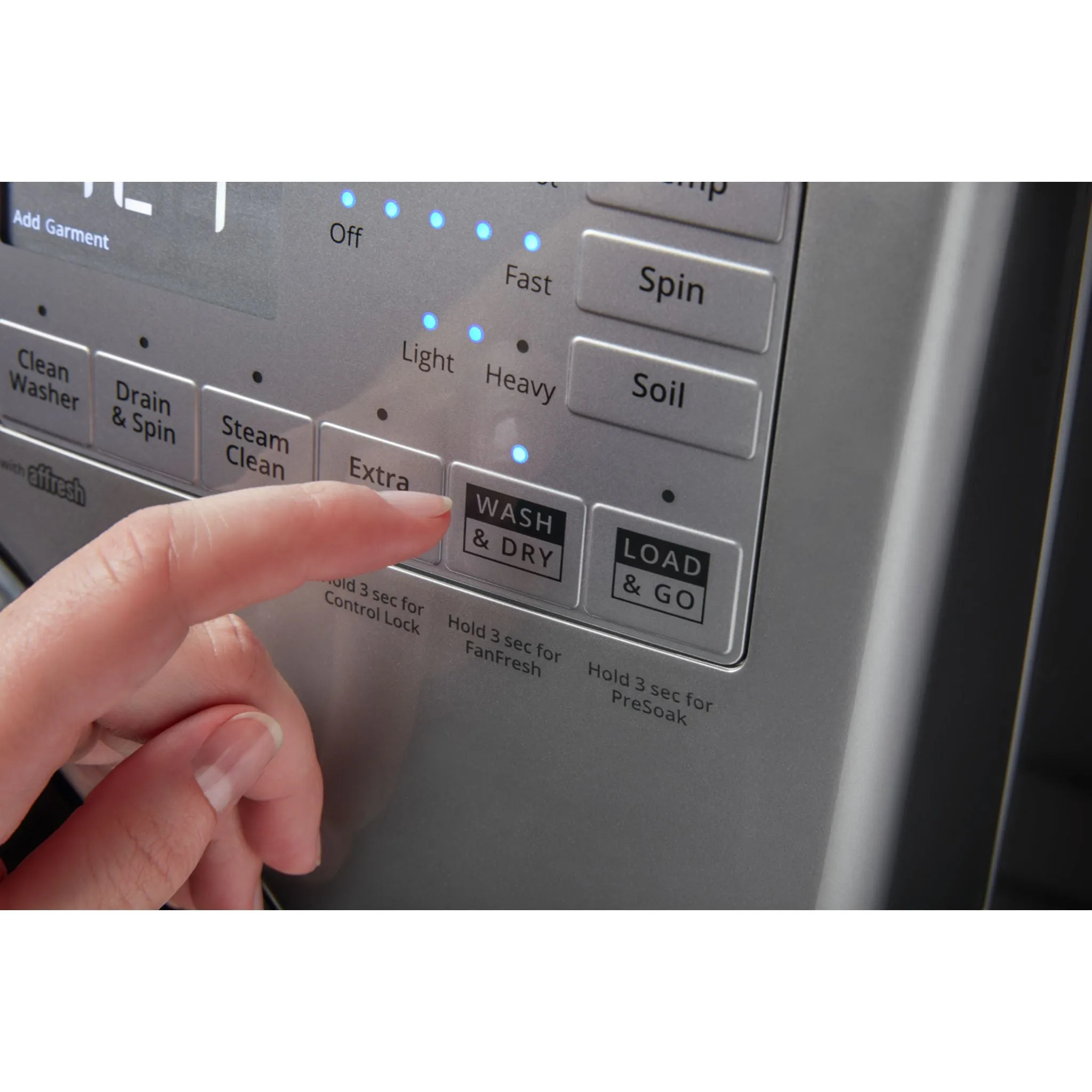 Whirlpool Front Load Washer (WFW8620HC) - Chrome Shadow