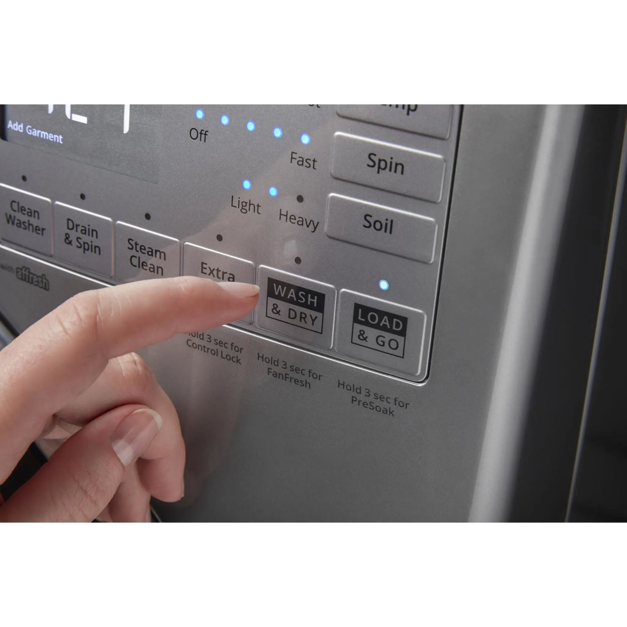 Whirlpool Front Load Washer (WFW8620HC) - Chrome Shadow