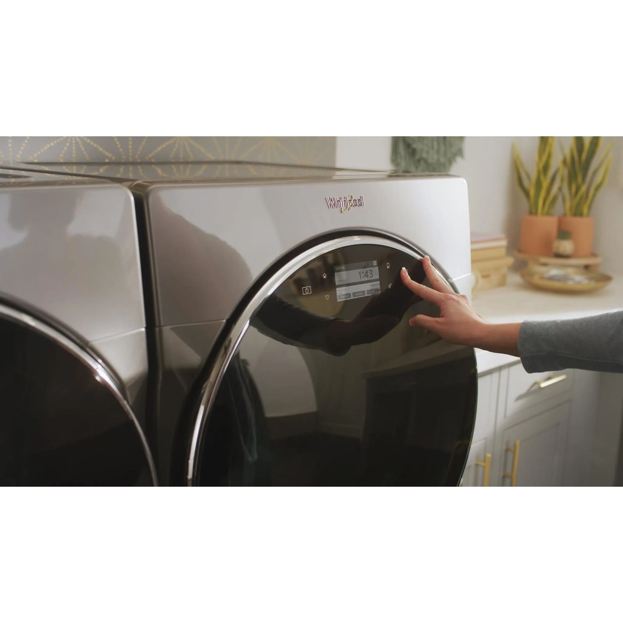 Whirlpool Front Load Washer (WFW8620HC) - Chrome Shadow