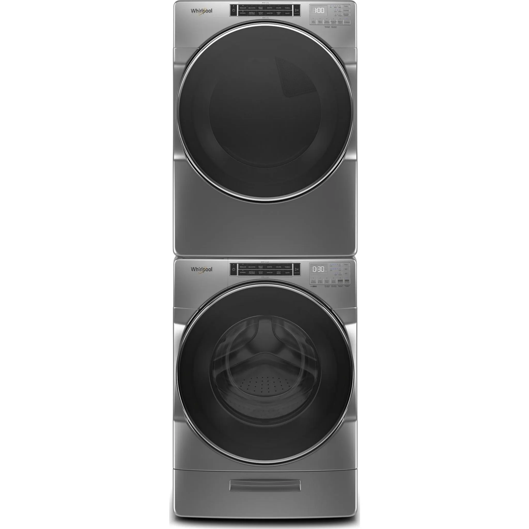 Whirlpool Front Load Washer (WFW8620HC) - Chrome Shadow
