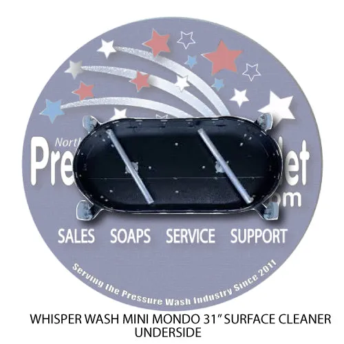 WHISPER WASH 31" MINI MONDO FORCE SURFACE CLEANER (6802)