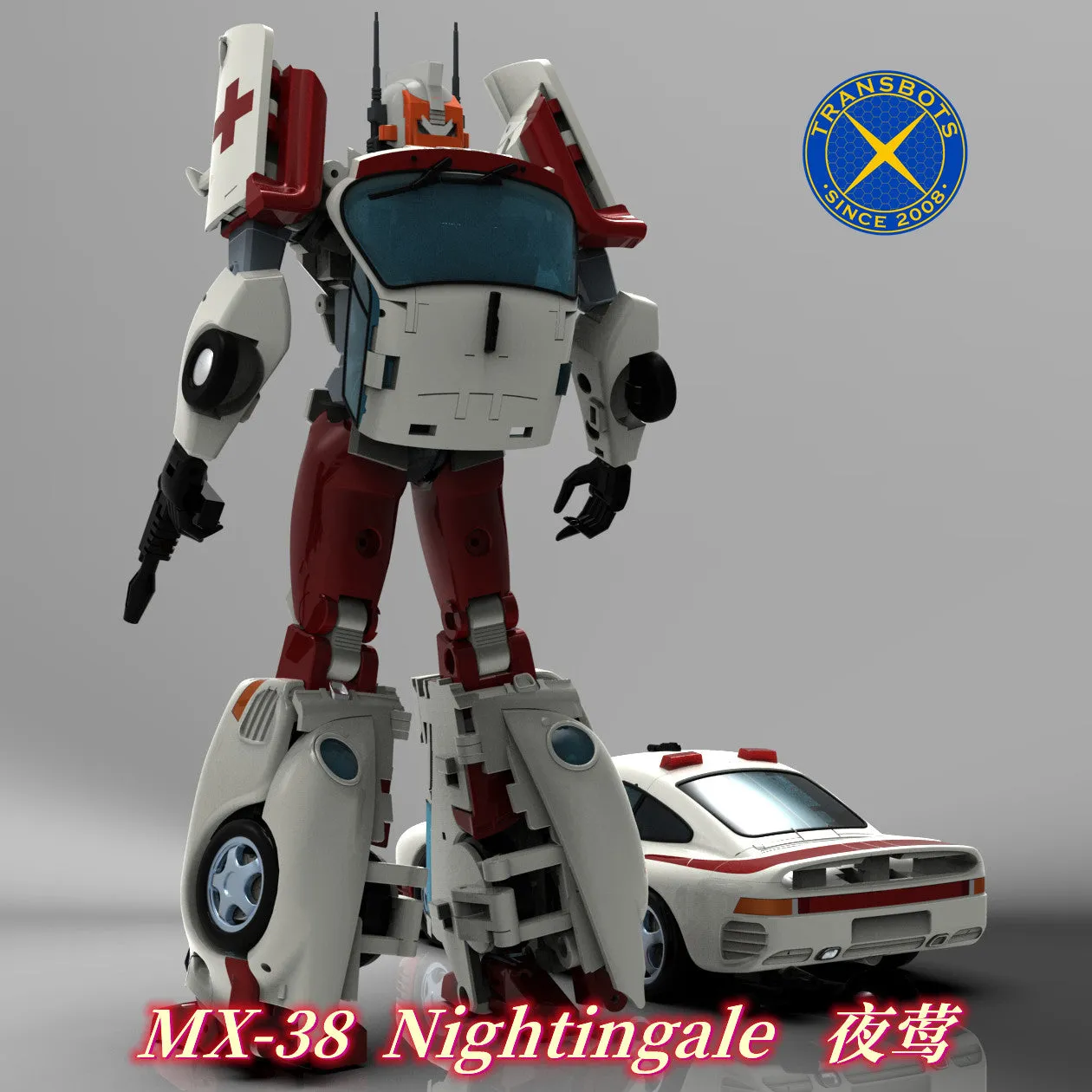 X-Transbots - MX-38 - Nightingale