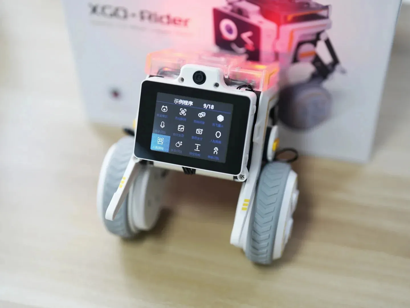 XGO Rider Robot Desktop Wheel-Legged Robot with AI Custom Omni Directional Self-Balancing Raspberry Pi Electronic Pet AI Robot